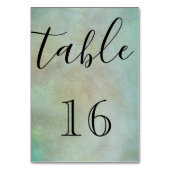 Numéro De Table Personnalisé Personnalisé Votre propre table de sc (Dos)