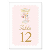 Numéro De Table Pétales et Fête des mariées du ministère public (Par défaut)