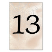 Numéro De Table Petit Couple Effrayant Table Numéro 13 (Dos)