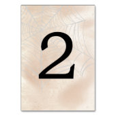 Numéro De Table Petit Couple Effrayant Table Numéro 2 (Dos)