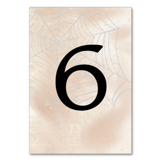 Numéro De Table Petit Couple Effrayant Table Numéro 6 (Par défaut)