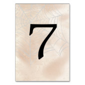 Numéro De Table Petit Couple Effrayant Table Numéro 7 (Dos)