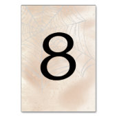 Numéro De Table Petit Couple Effrayant Table Numéro 8 (Dos)