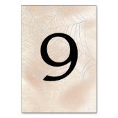 Numéro De Table Petit Couple Effrayant Table Numéro 9 (Dos)