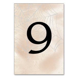 Numéro De Table Petit Couple Effrayant Table Numéro 9