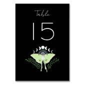 Numéro De Table Phases Luna Moth Moon (Par défaut)