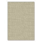 Numéro De Table Pine Cones et Burlap Red Seating Card (Dos)