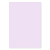 Numéro De Table Pink Lavender Floral Table Number Cards  (Dos)