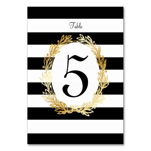 Numéro De Table PixDezines do-it-yourself Branches d'olivier coule (Par défaut)