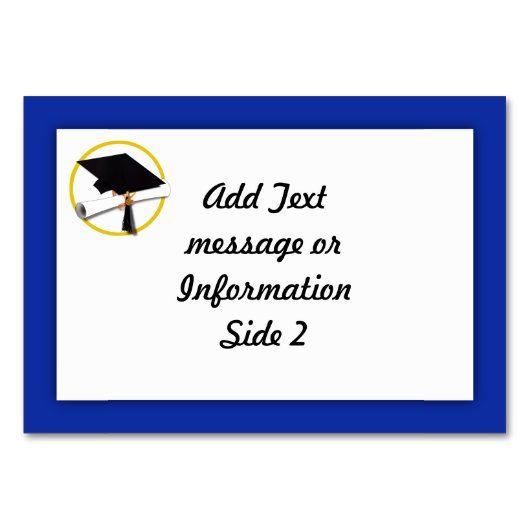 Numéro De Table Plafond de diplôme avec diplôme - Arrière - plan b (Dos)