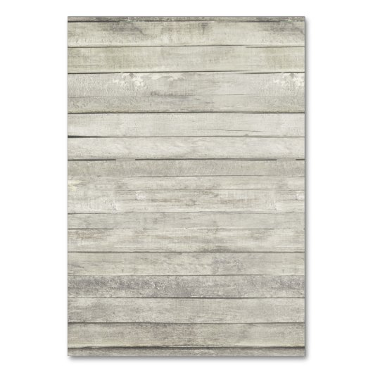 Numéro De Table Plage Mariage Options repas Table Place Card (Dos)