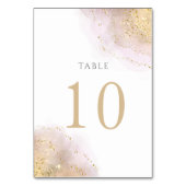 Numéro De Table plan d'aquarelle Tableau Numéro 10 (Par défaut)