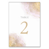 Numéro De Table plan d'aquarelle Tableau Numéro 2 (Par défaut)