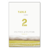 Numéro De Table Prairies en fleurs Mariage (Par défaut)