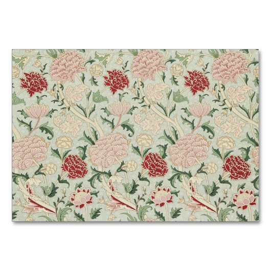 Numéro De Table Préraphaelite Vintage (Devant)