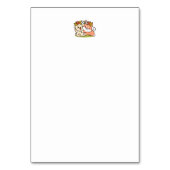 Numéro De Table Printemps dans la laideur - Illustration de chien (Dos)