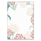 Numéro De Table Proverbe 30:5 Bible Verse Table Card (Dos)