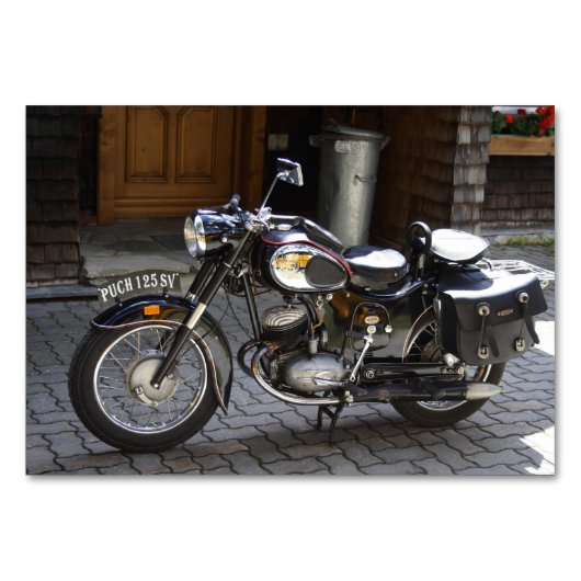 Numéro De Table Puch 125 SV (Devant)