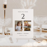 Numéro De Table Quand nous avions l'âge<br><div class="desc">Numéro de table Quand nous avions l'âge avec photos !</div>