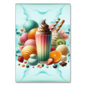 Numéro De Table Rainbow Treat (Dos)