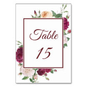 Numéro De Table Réception du 50e anniversaire (Par défaut)