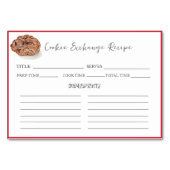 Numéro De Table Recette d'échange de biscuits aux pépites de choco (Devant)
