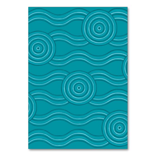 Numéro De Table récif artistique autochtone (Par défaut)