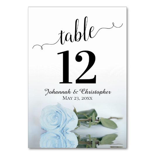Numéro De Table Reflet lumière Dusty Rose mariage élégant (Par défaut)