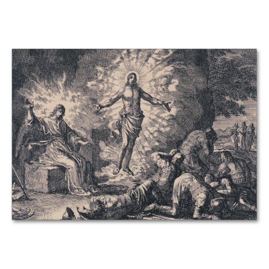 Numéro De Table Résurrection de Jésus-Christ par Jan Luyken (Devant)