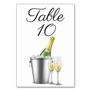 Numéro De Table Réveillon du Nouvel An