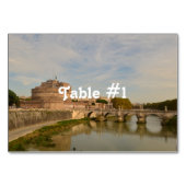 Numéro De Table Rome (Devant)