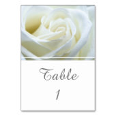 Numéro De Table Rose blanche moderne (Par défaut)