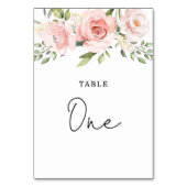 Numéro De Table Roses floraux (Par défaut)