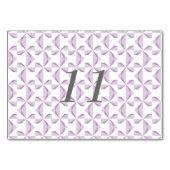 Numéro De Table Roues pourpres (Devant)