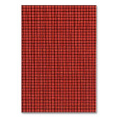 Numéro De Table Rouge en tant qu'accessoire, Flashcards de lecture (Par défaut)