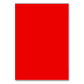Numéro De Table Rouge et Blanc Maquillage (Dos)
