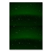 Numéro De Table Royal Dark Green Feuille Gold Frame Mariage (Dos)