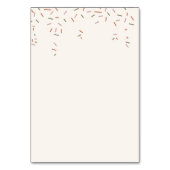 Numéro De Table Rupture (Dos)