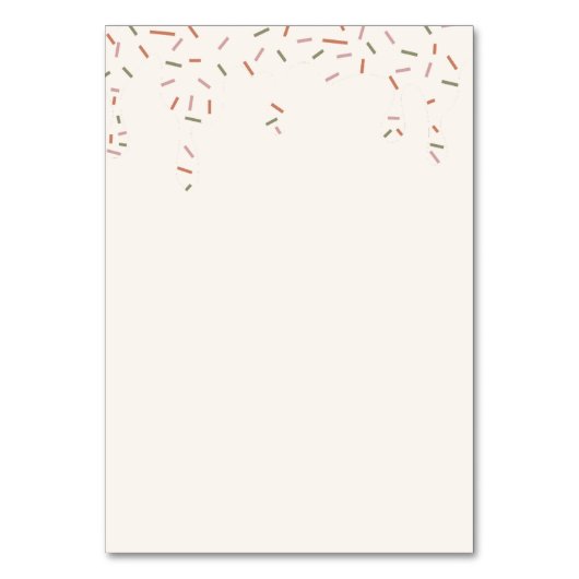 Numéro De Table Rupture (Dos)