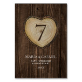 Numéro De Table Rustique 50ème Mariage Anniversaire Parti Gold (Par défaut)