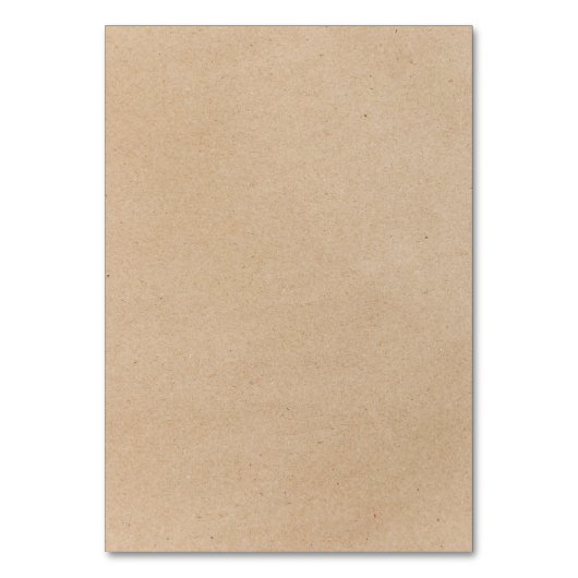 Numéro De Table Rustique Chic Faux Kraft Calligraphie Alimentation (Dos)