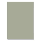 Numéro De Table Sage Green Gold Eucalyptus Feuilles Numéro de tabl (Dos)