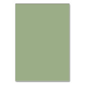 Numéro De Table Sage Green Moderne Élégant Mariage unique (Dos)