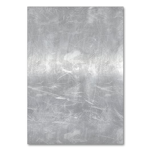 Numéro De Table Sagittarius Zodiac Connexion Silver Steel look (Dos)