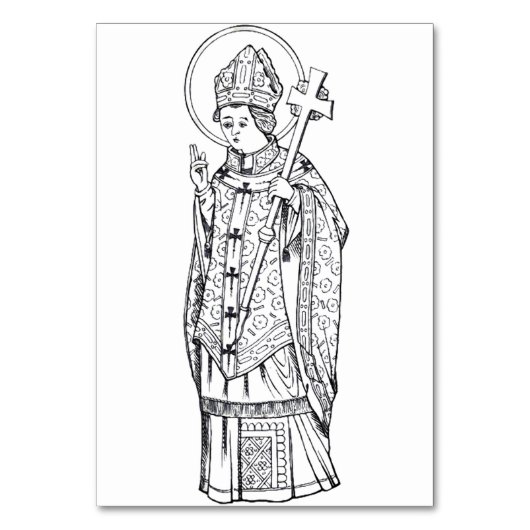 Numéro De Table Saint Deiniol Abbé et Évêque (Par défaut)