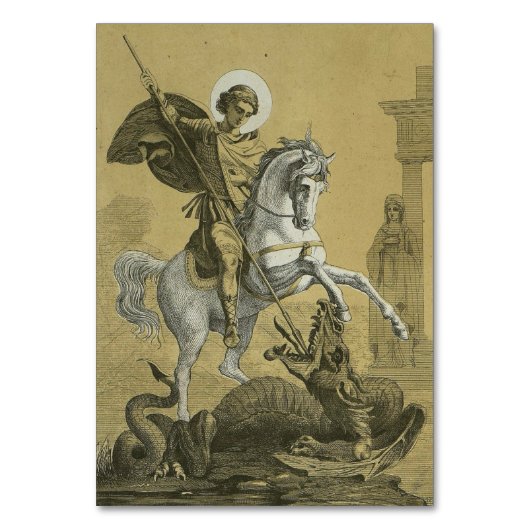 Numéro De Table Saint George Patron d'Angleterre (Par défaut)