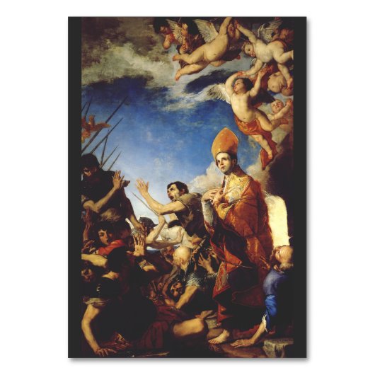 Numéro De Table Saint Janvier, évêque de Bénévent - Beaux-arts (Par défaut)