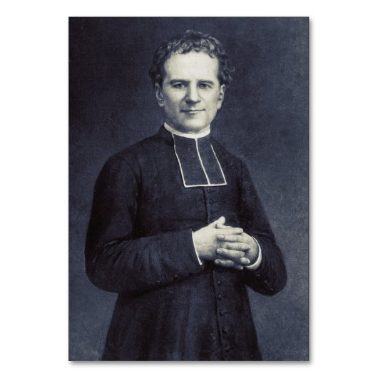 Numéro De Table Saint John Bosco Père et enseignant de la jeunesse (Par défaut)