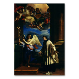 Numéro De Table Saint Louis de Gonzague Patron des étudiants Beaux
