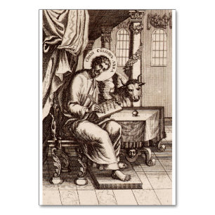 Numéro De Table Saint Luc l'Évangéliste et Apôtre